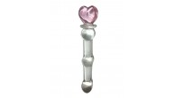 CENSAN 17cm Boğumlu Cam Dildo