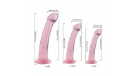 Censan 3'lü Yumuşak Dokuda Anal Jel Dildo Set