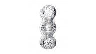 Censan Lingam Masturbator Rashmi, TPE, Şeffaf, 15,5 cm