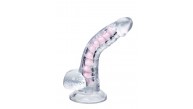 CENSAN  Paret Kıkırdaklı Jel Dildo 18 cm