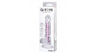 CENSAN  Paret Kıkırdaklı Jel Dildo 18 cm
