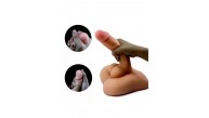 Censan Ultra Gerçekçi Büyük Penisli Anal ve Dildo Özellikli Yarım Vücut Mastürbatör