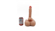 Censan Ultra Gerçekçi Büyük Penisli Anal ve Dildo Özellikli Yarım Vücut Mastürbatör