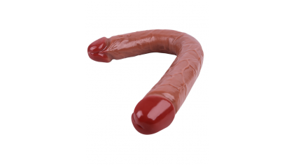 Noctis 46cm Kahverengi Çift Taraflı Dildo No:88 Noctis 46cm Kahverengi Çift Taraflı Dildo No:88